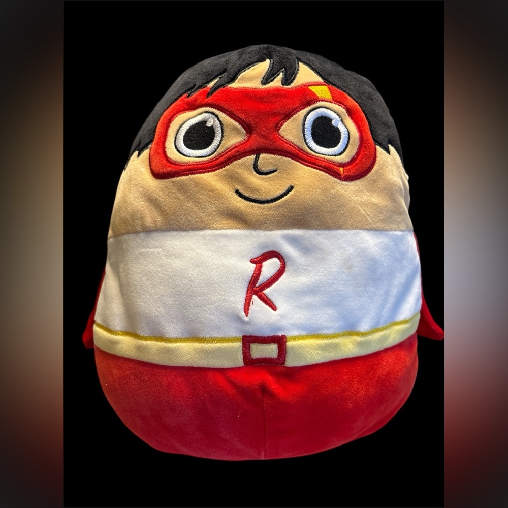 Squishmallows Ryan’s World Red Titan Superhero Plush 12” Rare Toy Soft
